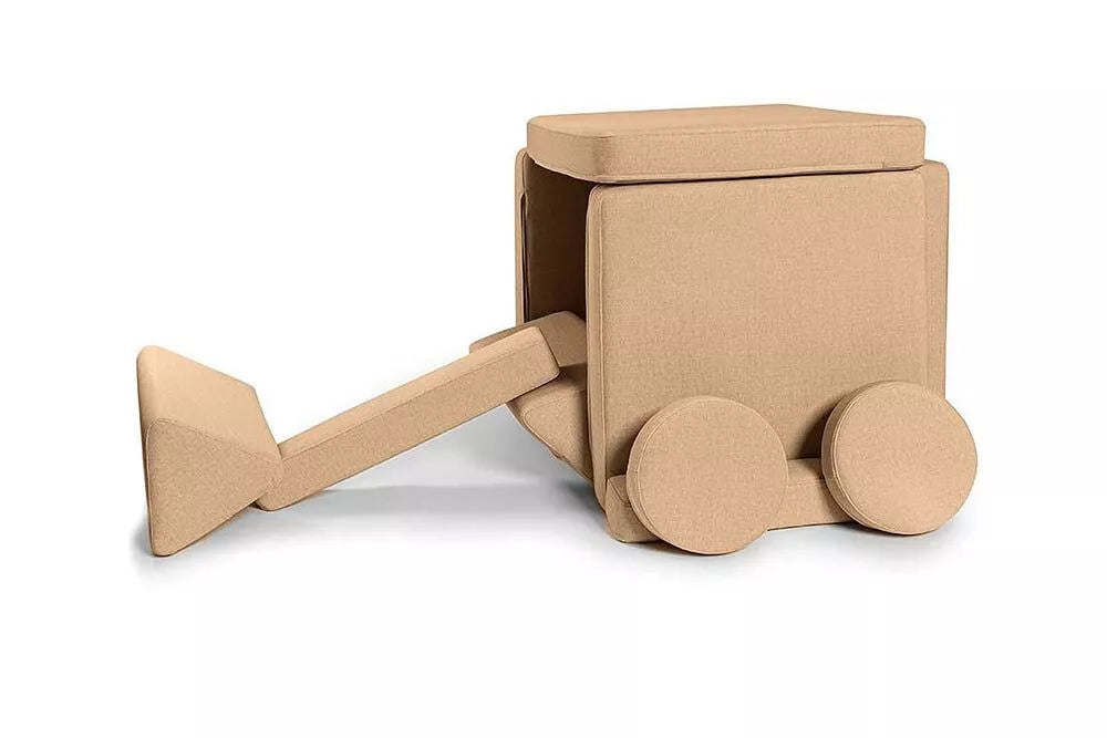 SHAPPY PLAY SOFA ORIGINAL MINI or MAXY - camel