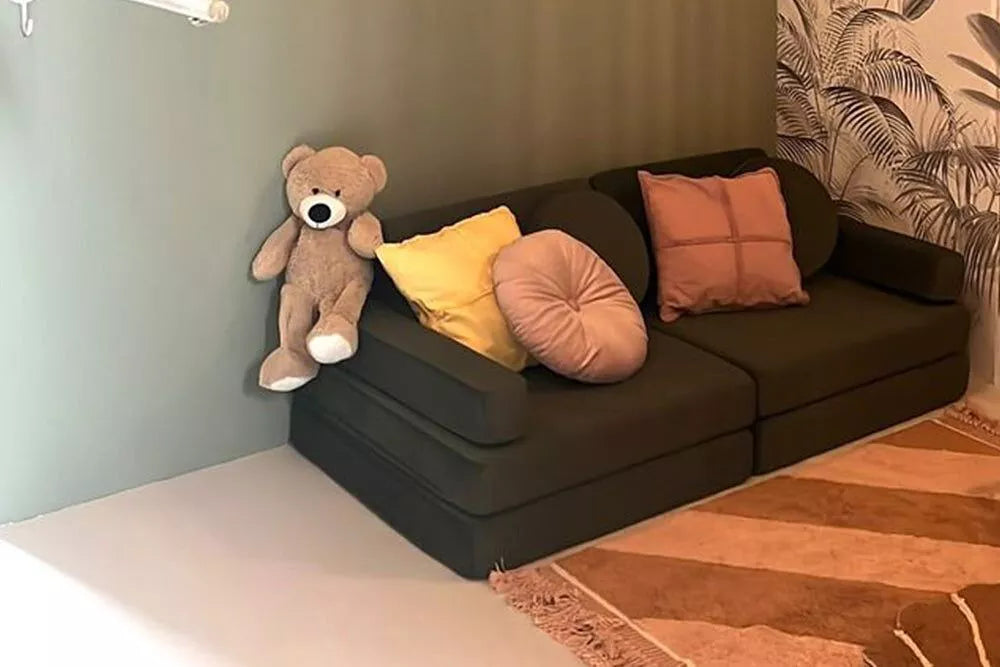 SHAPPY PLAY SOFA ORIGINAL MINI or MAXY - forest green