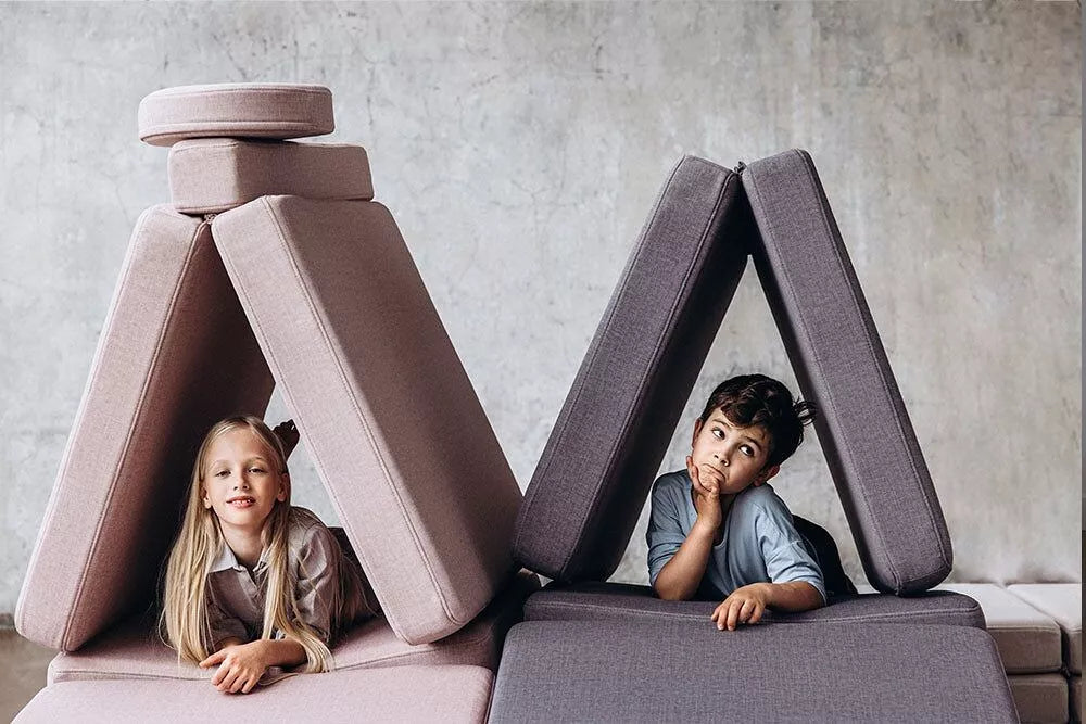 SHAPPY PLAY SOFA ORIGINAL MINI or MAXY - dark grey