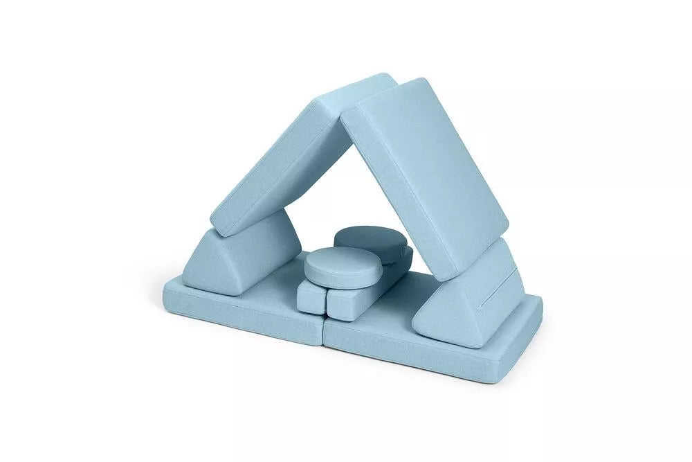 SHAPPY PLAY SOFA ORIGINAL MINI or MAXY - soft blue