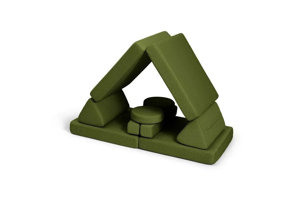 SHAPPY PLAY SOFA ORIGINAL MINI or MAXY - forest green