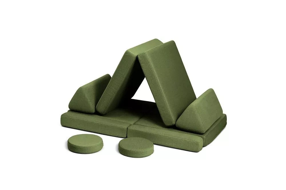 SHAPPY PLAY SOFA ORIGINAL MINI or MAXY - forest green