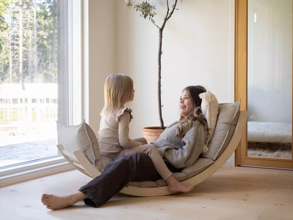 LAAKSO rocking lounger / climbing arch