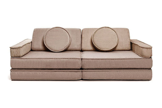 SHAPPY Play Sofa ORIGINAL CORD - chocolate