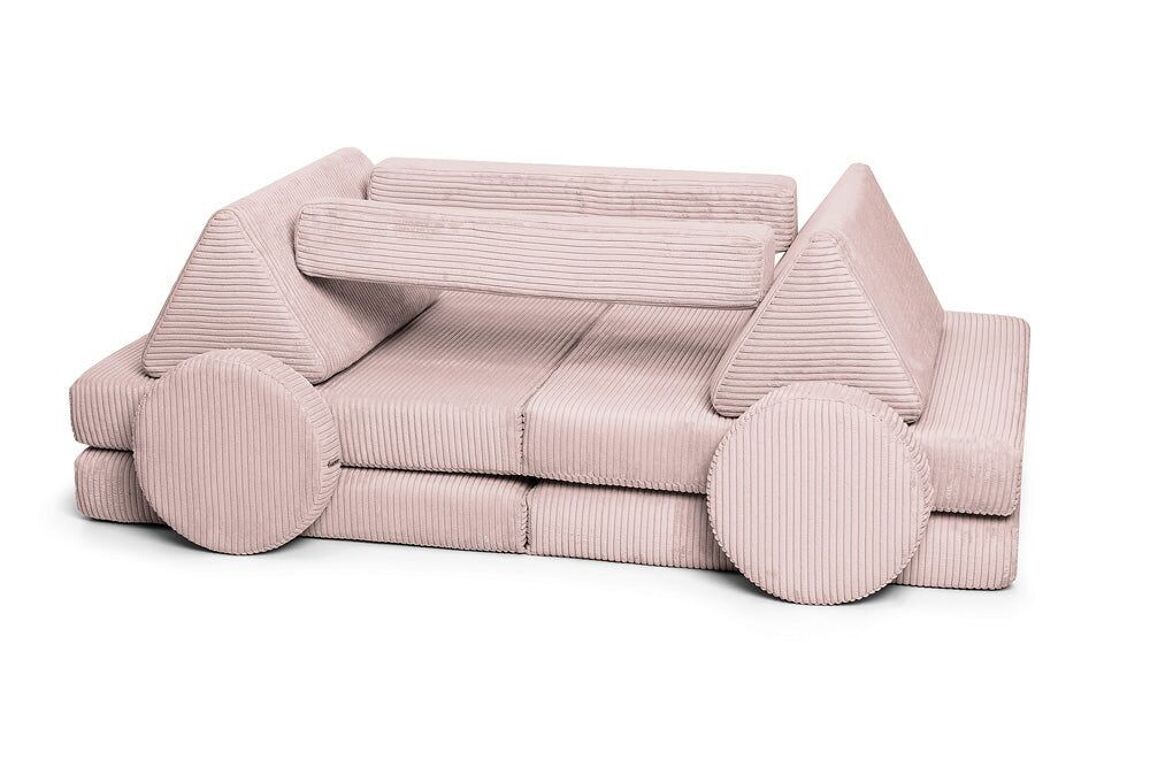 SHAPPY Play Sofa PURE CORD - Mini + Maxi - candy