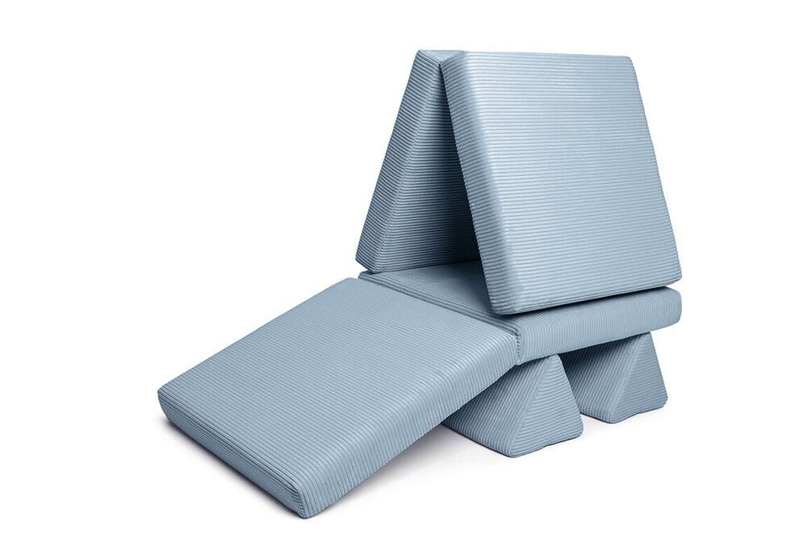 SHAPPY Play Sofa PURE CORD - sky sugar