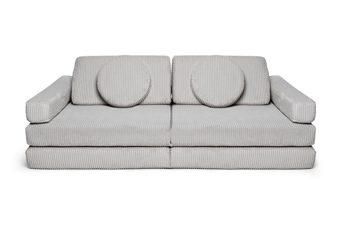 SHAPPY Play Sofa PURE CORD - pebble