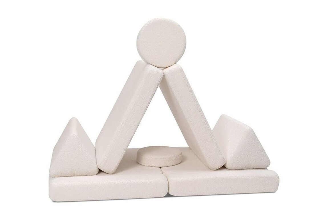 SHAPPY Play Sofa Teddy - cream white