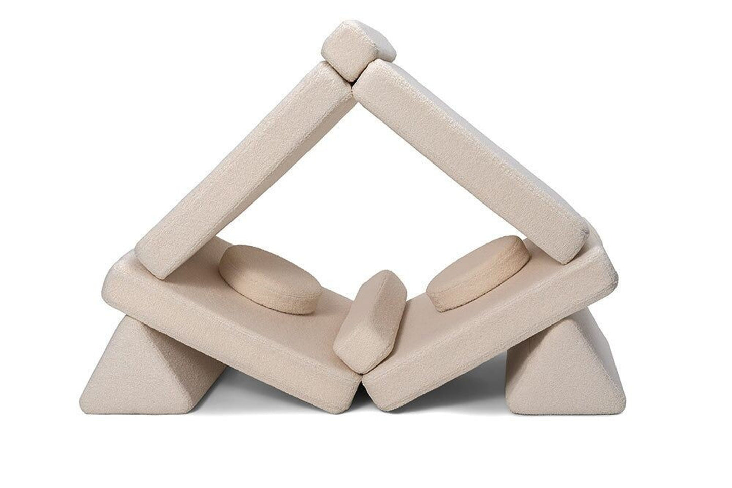 SHAPPY Play Sofa Teddy - bunny beige