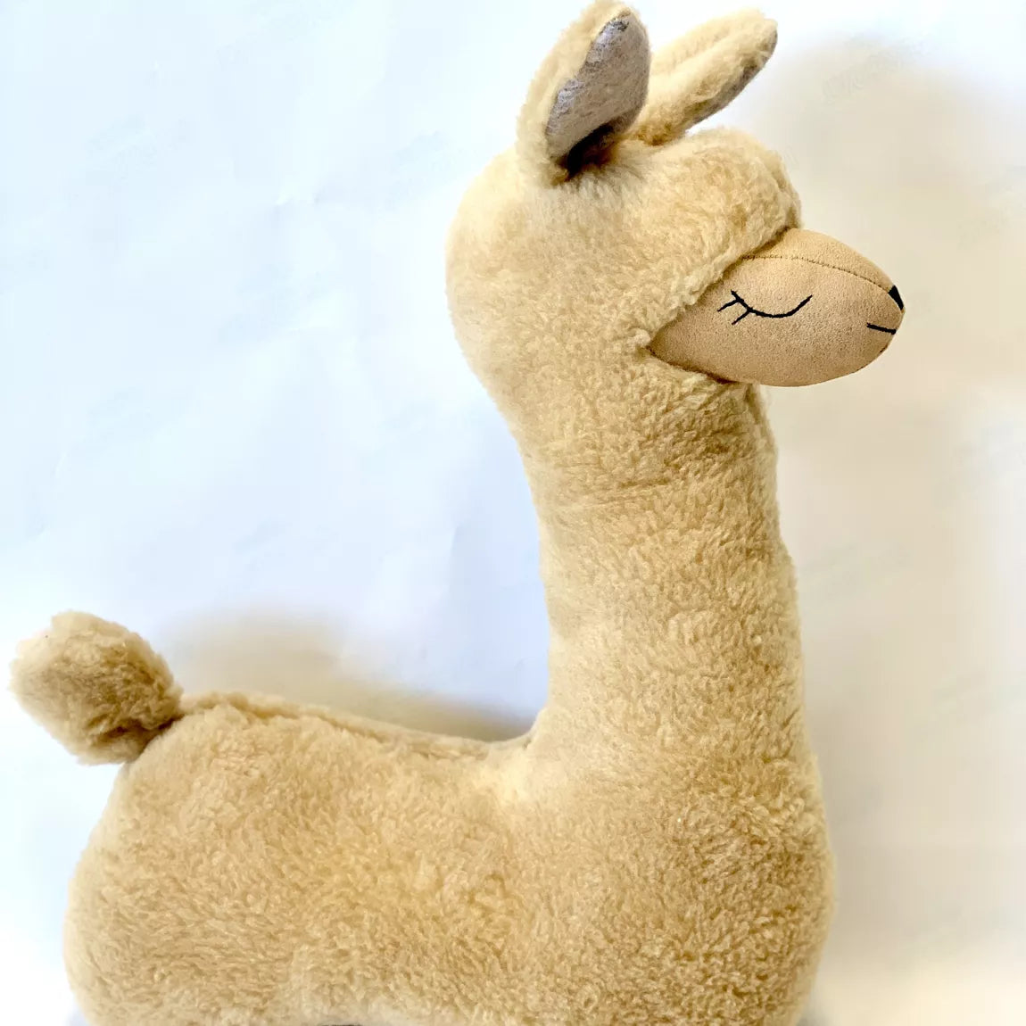 Plush Toy Alpaca, rust - 50 cm