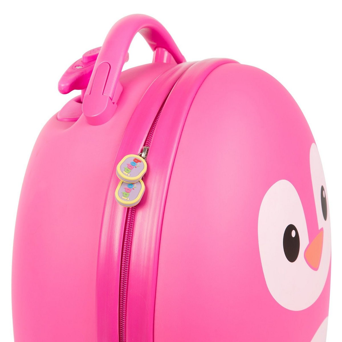 Boppi - children's trolley - penguin (pink)