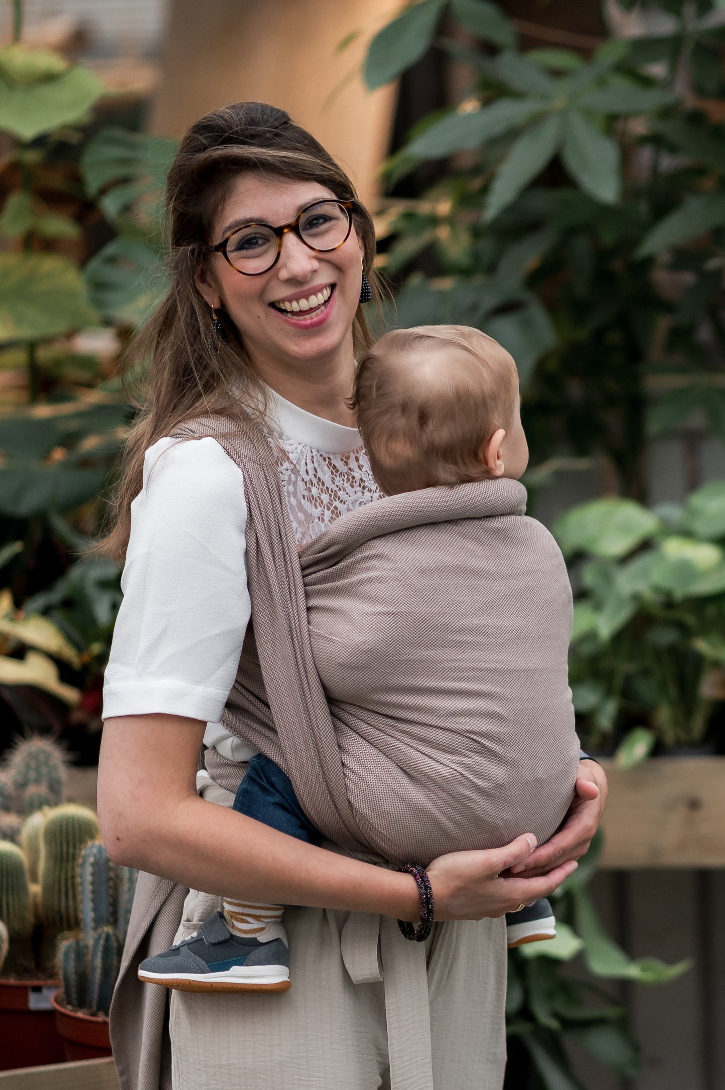 Baby Wrap Baby Woven Organic - Brown