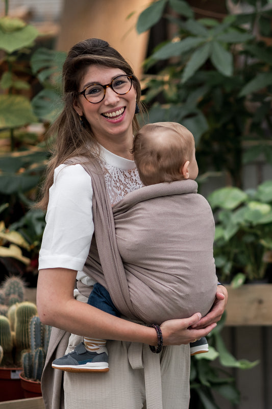 Baby Wrap Baby Woven Organic - Brown