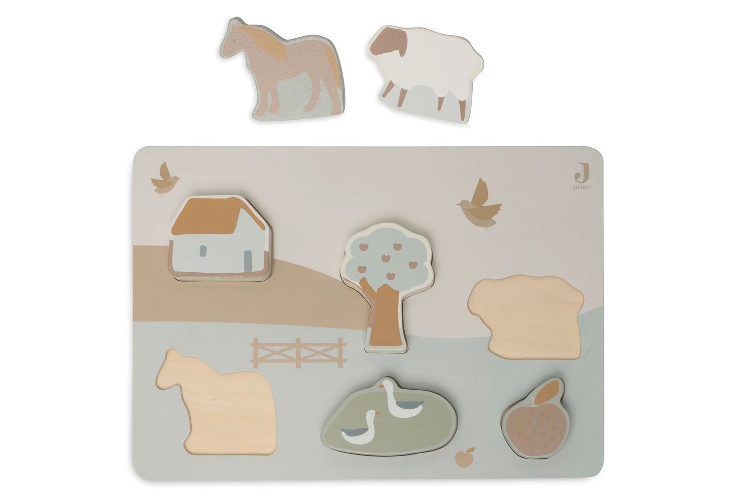 Wooden Puzzle Farm