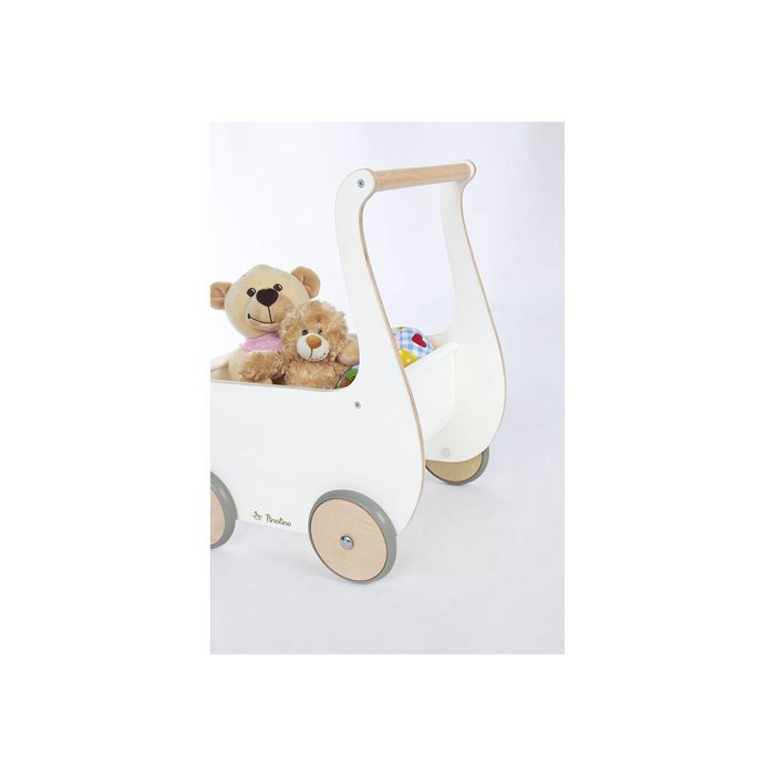 Doll pram - Activity walker 'Mette', white