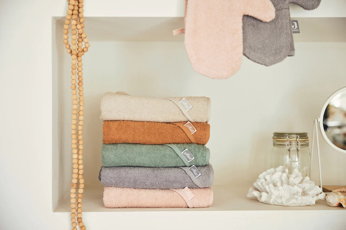 Bathcape Terry - Ash Green