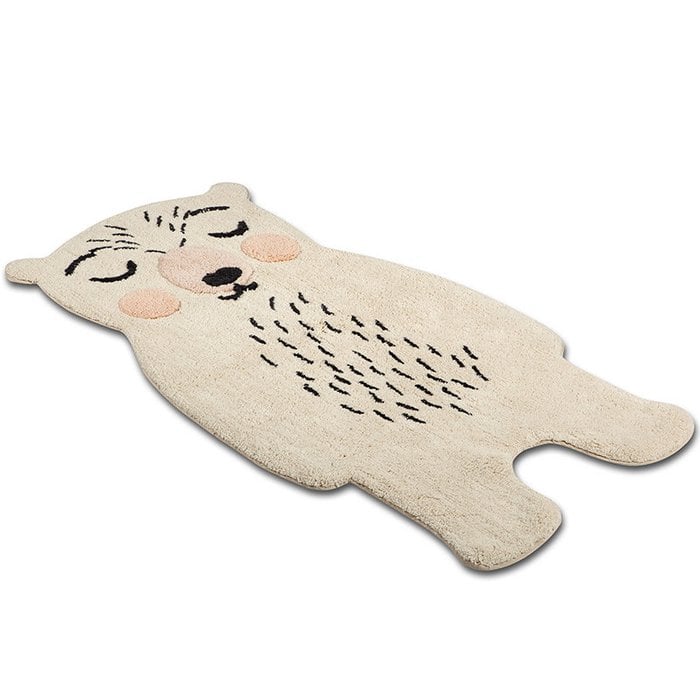 ODINO cream, polar bear rug