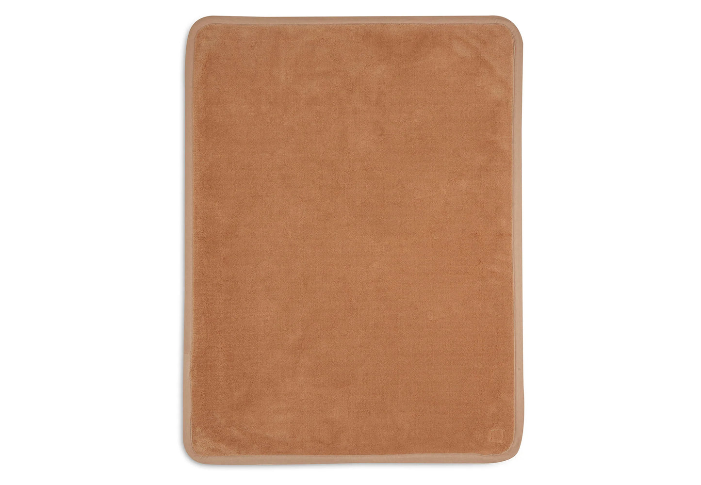 Blanket Cradle double sided, Jersey/Fleece Teddy Bear - 75x100cm