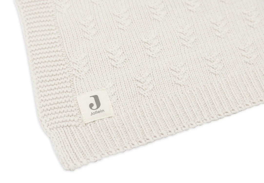 Toddler Blanket Grain Knit - Oatmeal