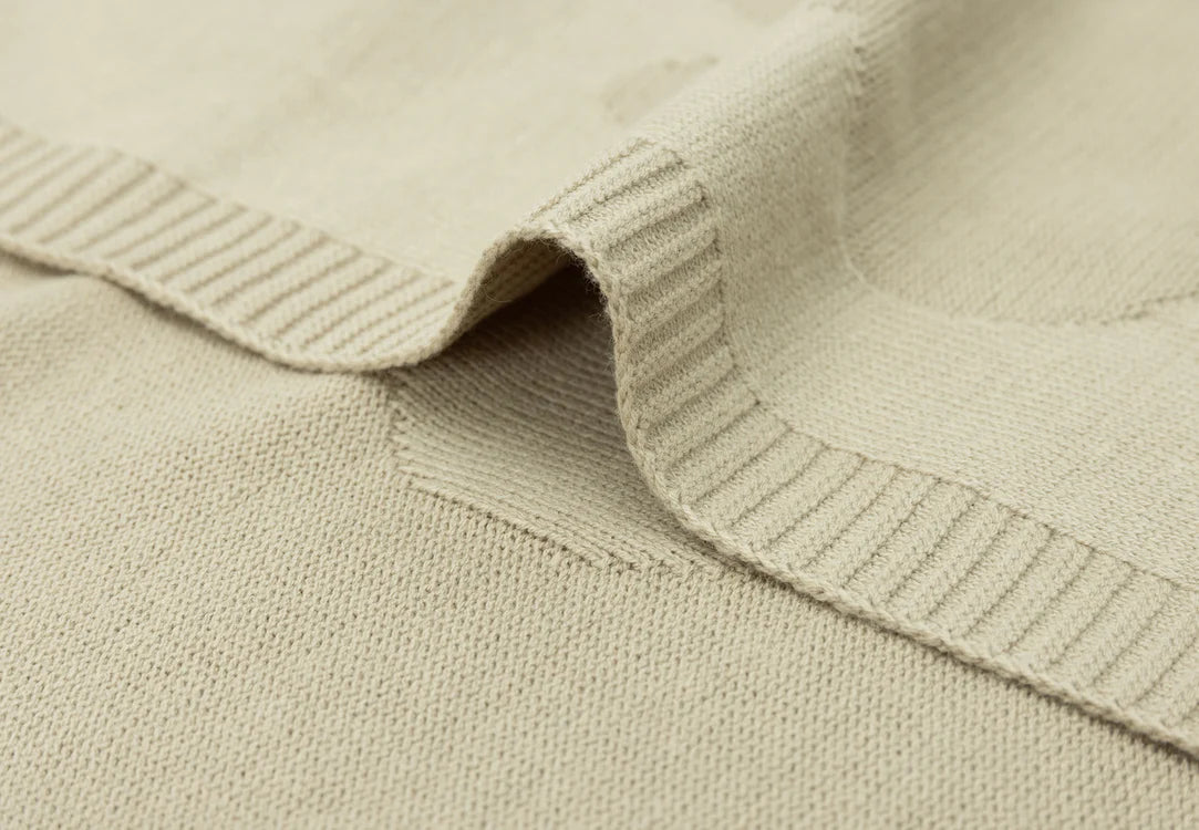 Blanket Cot 100x150cm Miffy - Olive Green