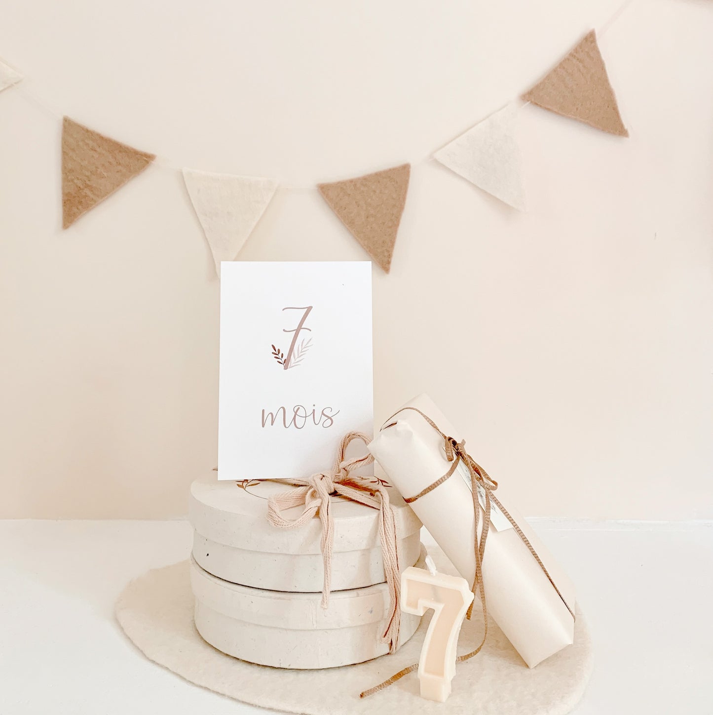Neutral Flags Garland