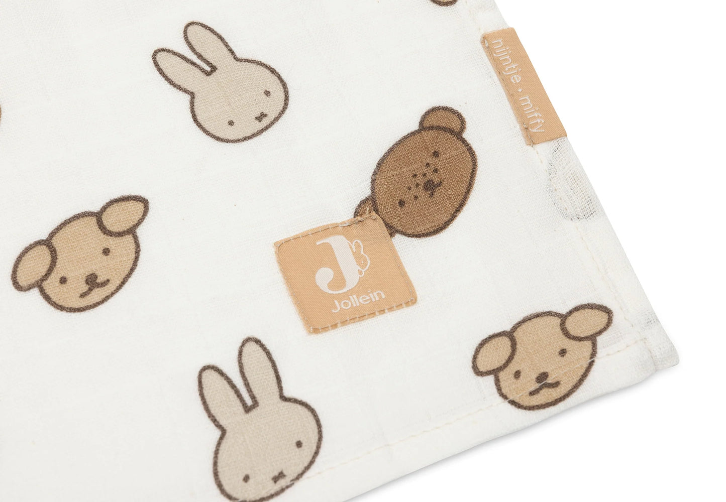 Cloth Muslin Small 70x70cm - Miffy and Friends - 3 Pack