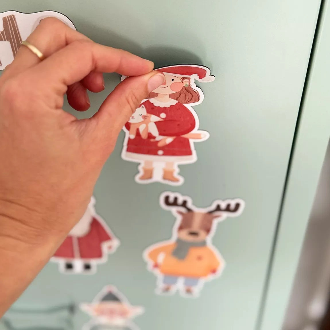 Magnetic Puzzle - A Magical Christmas