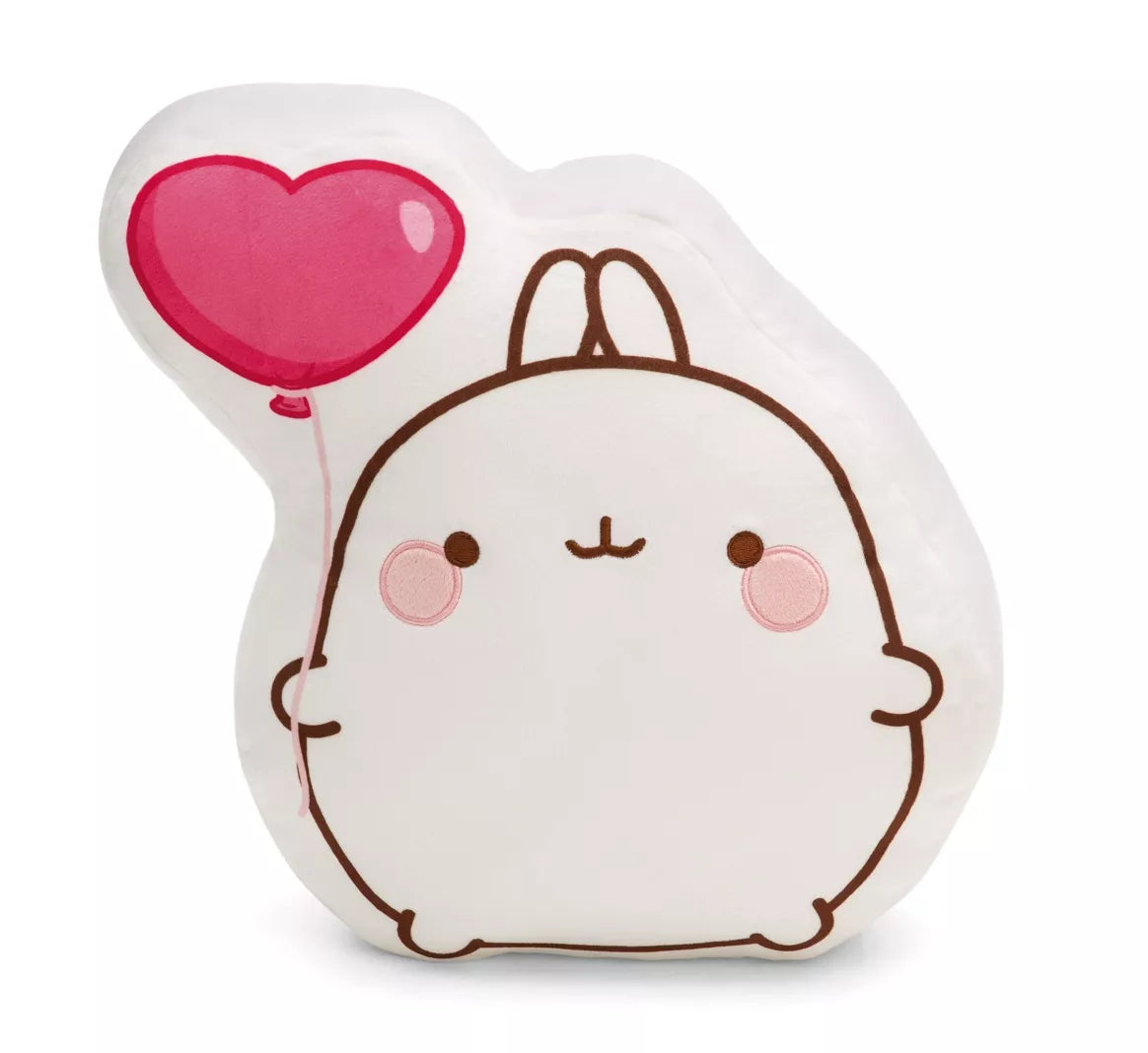 Cuddly toy MOLANG cushion 35x30x8cm