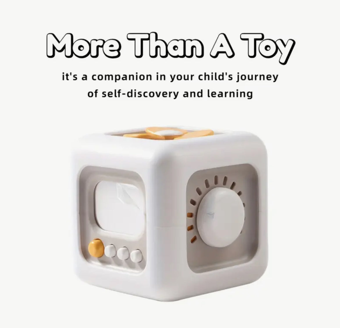6-in-1 Baby Activity Cube – Play, Discover & Grow!