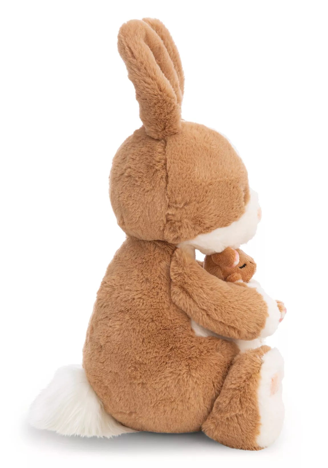 Stuffed toy rabbit Hopsala & child 35cm