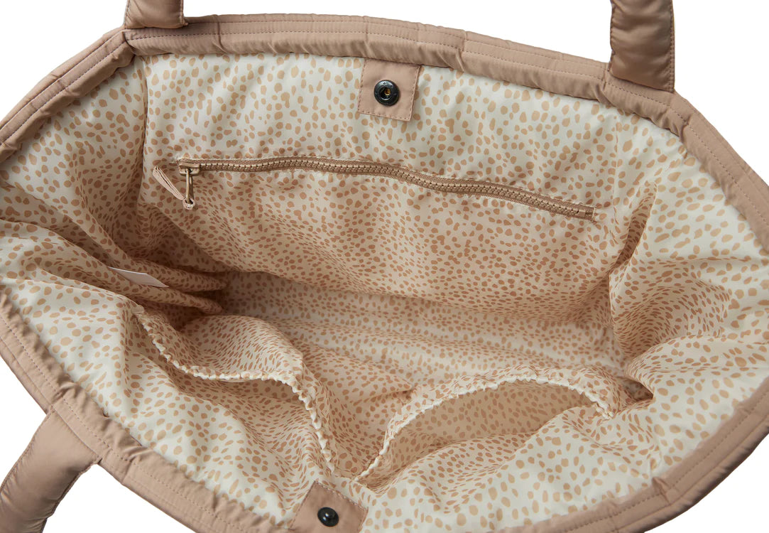 Diaper bag Puffed bag - Biscuit