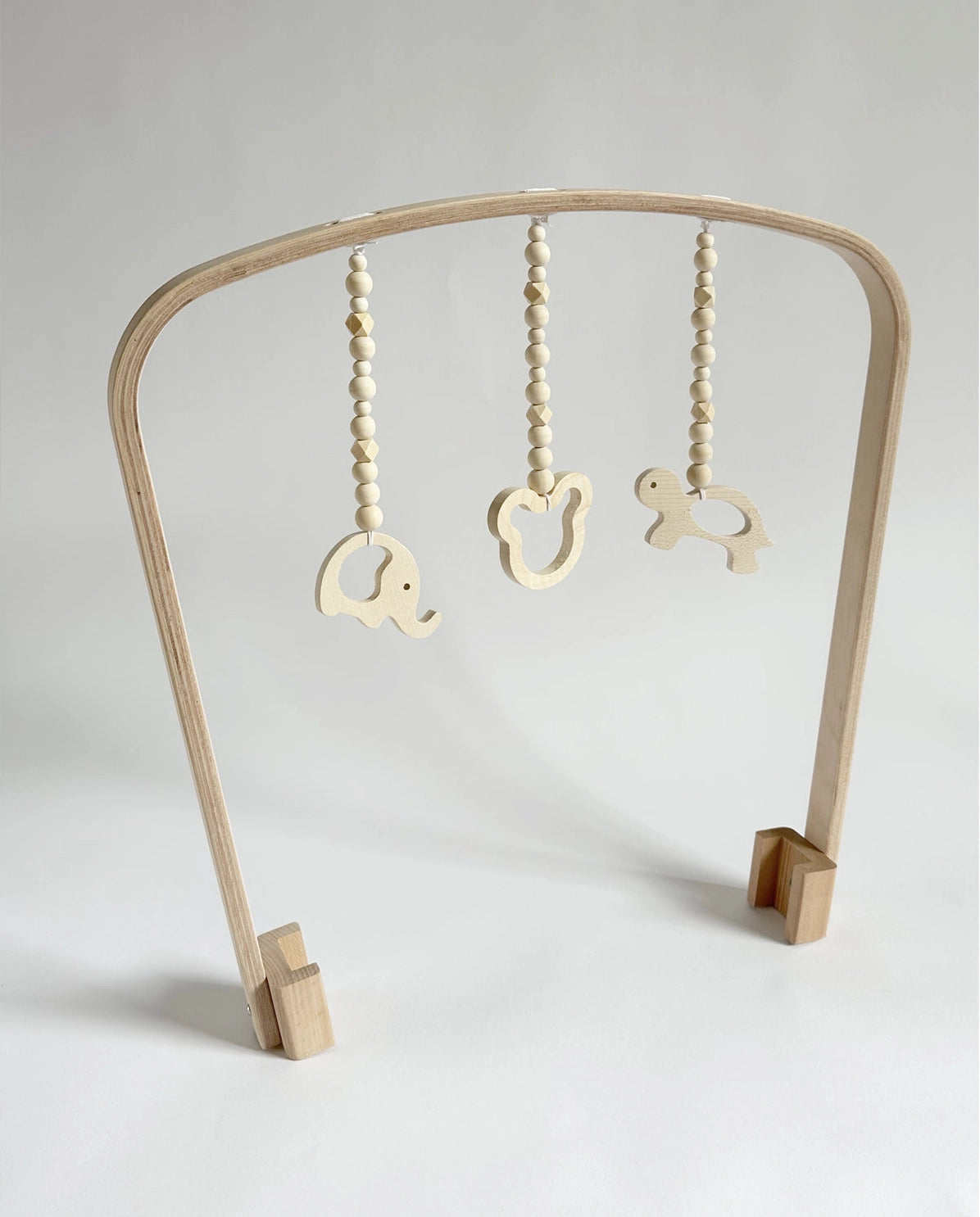 Baby Rocker with Play Arch - Ivory White