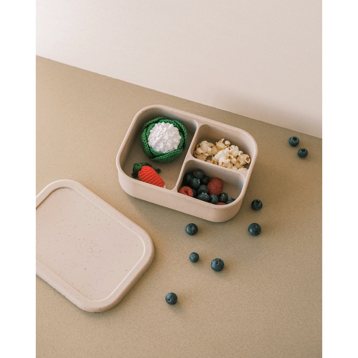 Lunch Box, Shell Collection, Beige