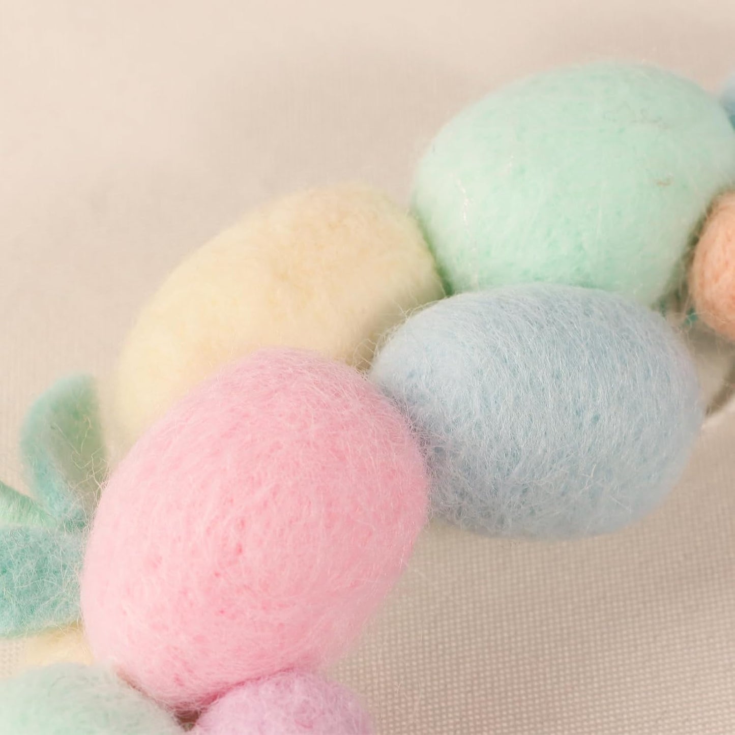 Felt Easter Egg Wreath