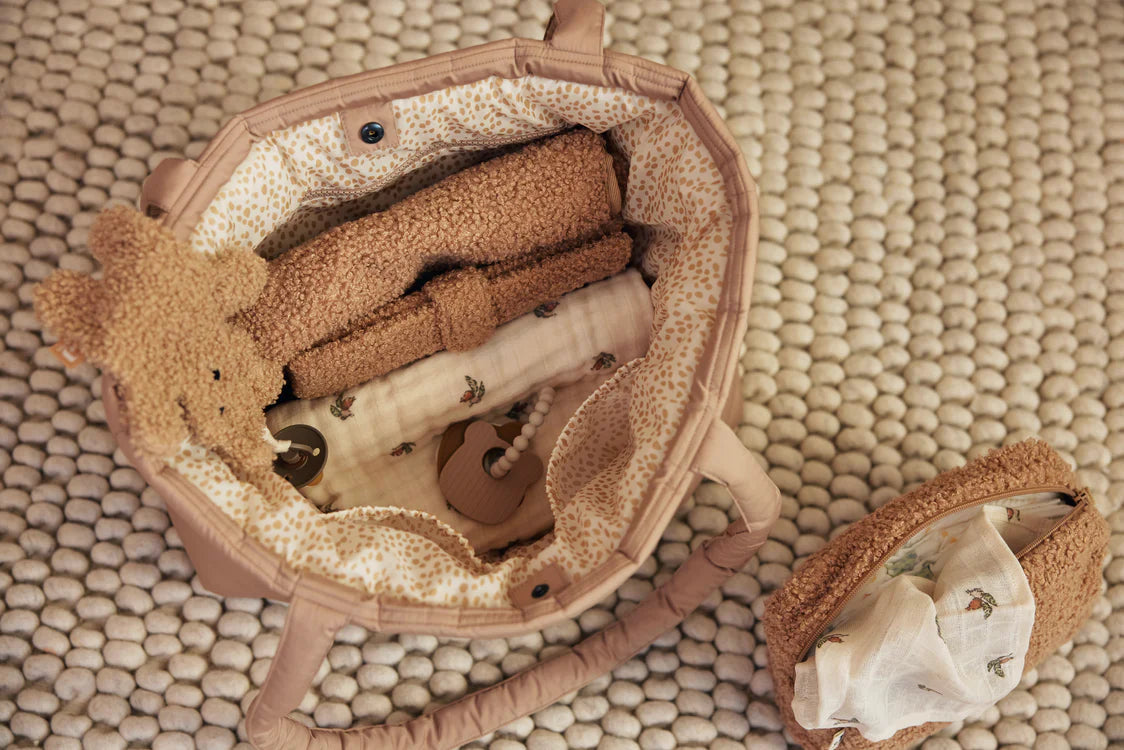 Diaper bag Puffed bag - Biscuit