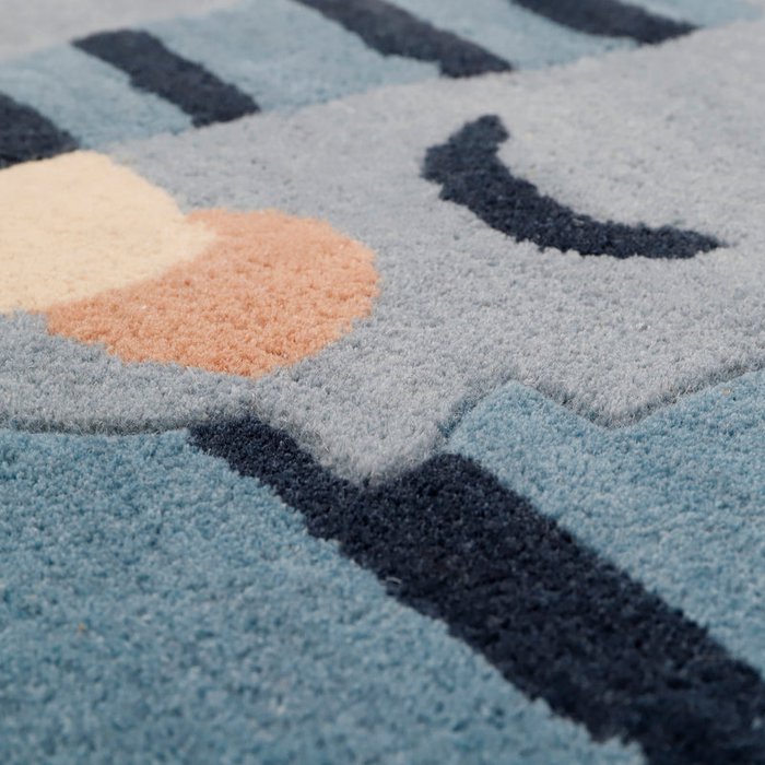 BLUE TIGGER children's rug