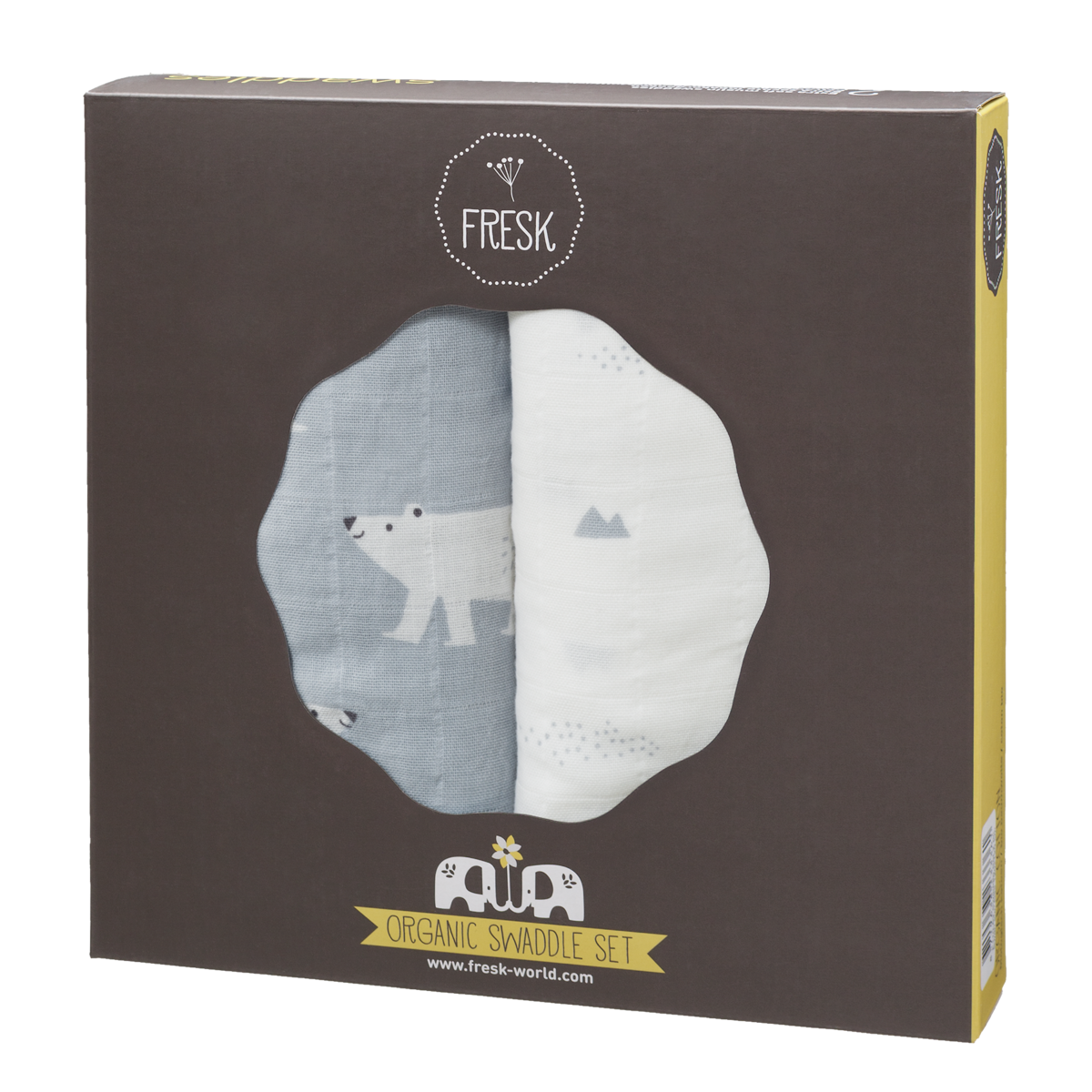 Swaddle set Polar bear
