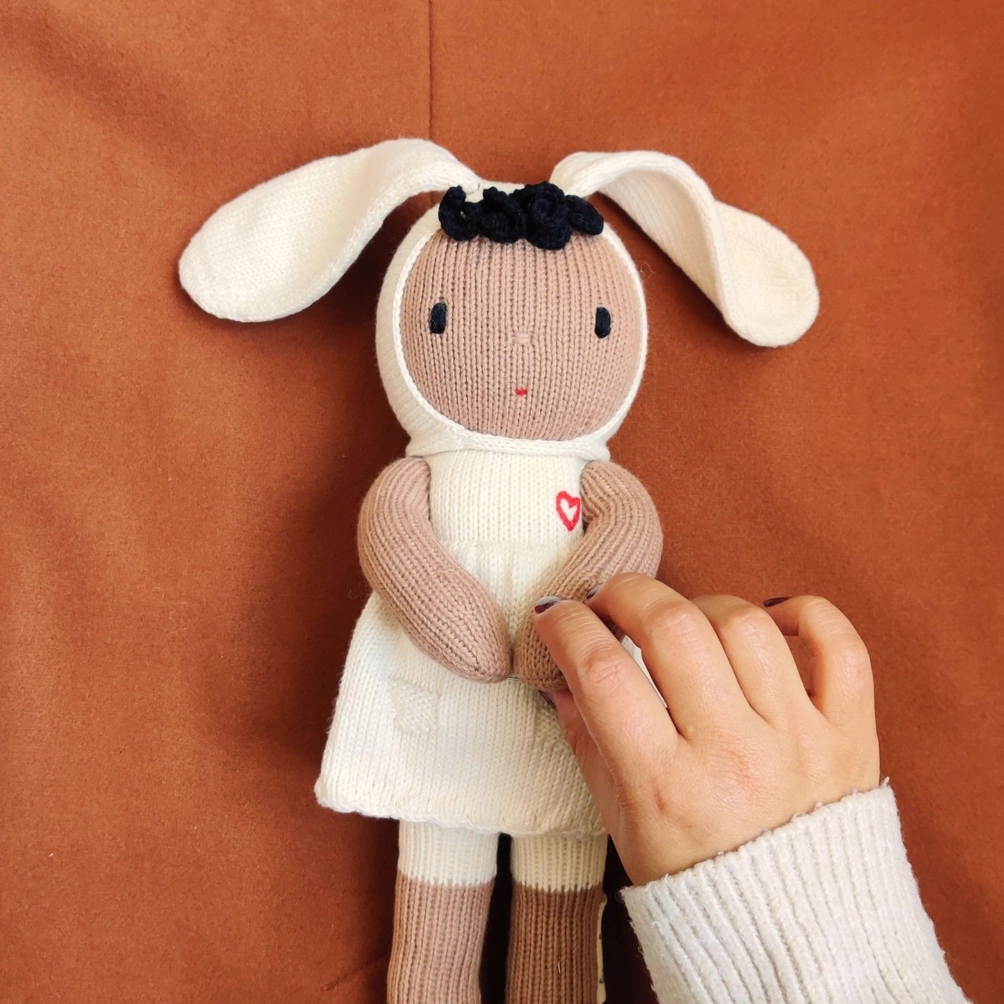 Canela, Handmade Mixed Race Soft Toy