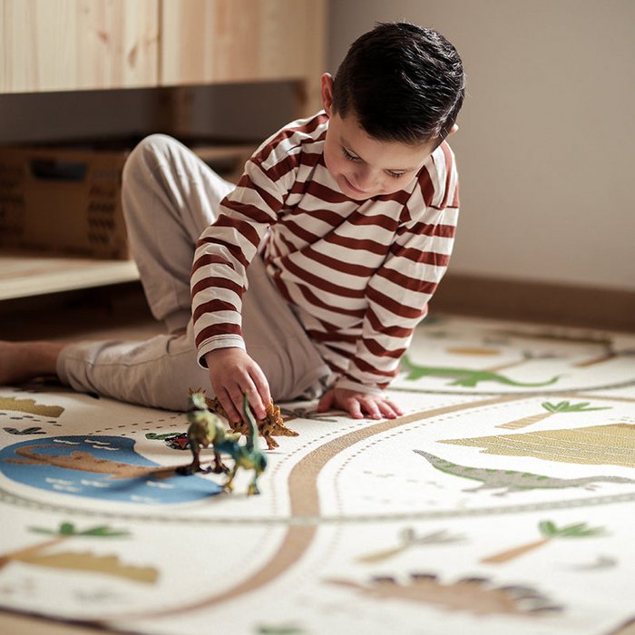 LITTLE JURASIC indoor & outdoor children's play mat rug