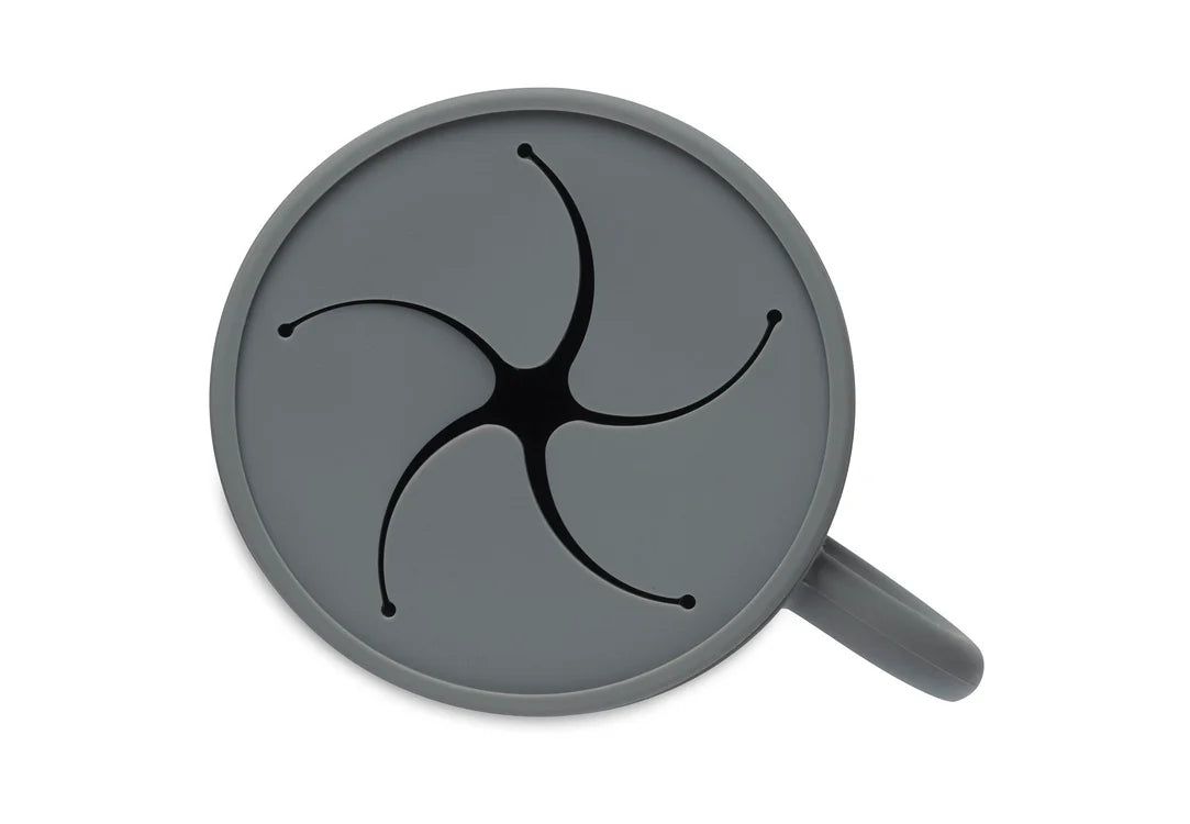 Snack Cup Silicone - Storm Grey