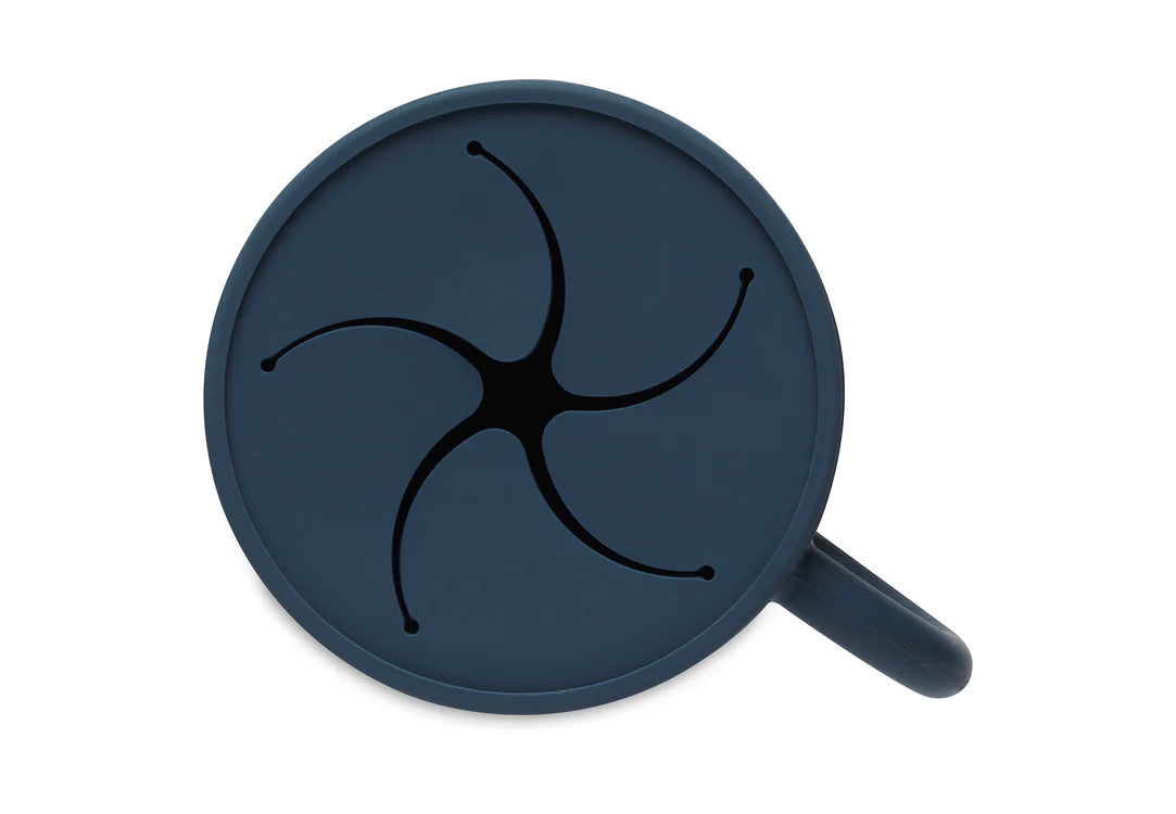 Snack Cup Silicone - Jeans Blue