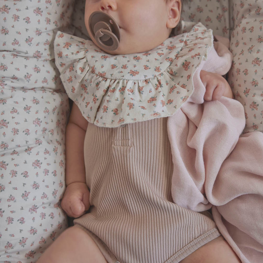 Silicone Pacifier, Pack of 2, 3+ Months - Pure Khaki