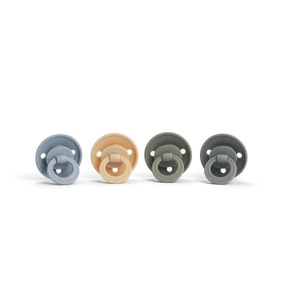 Natural Rubber Pacifier, Pack of 2, 3+ months - Hazy Jade