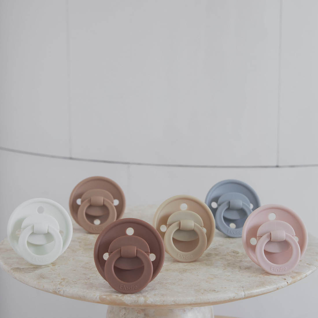 Natural Rubber Pacifier, Pack of 2, 3+ months - Pure Khaki