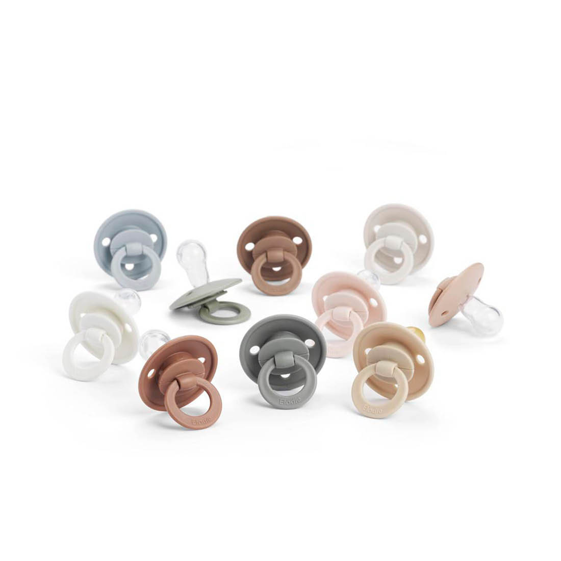 Natural Rubber Pacifier, Pack of 2, 3+ months - Pure Khaki