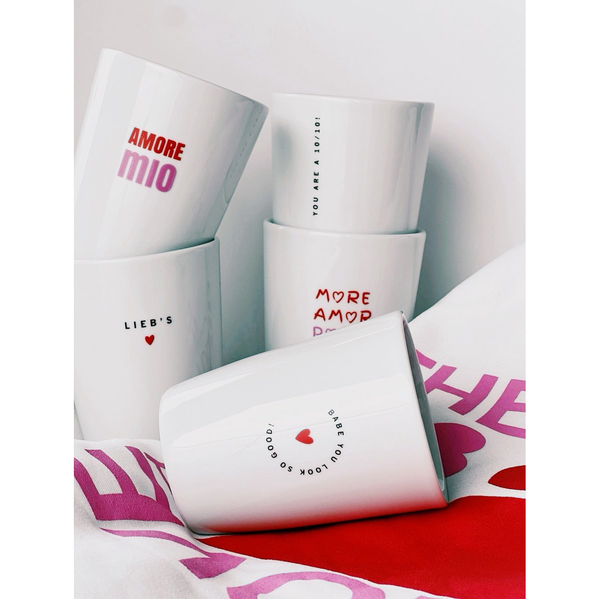 Porcelain Mug - More Amor Por Favor