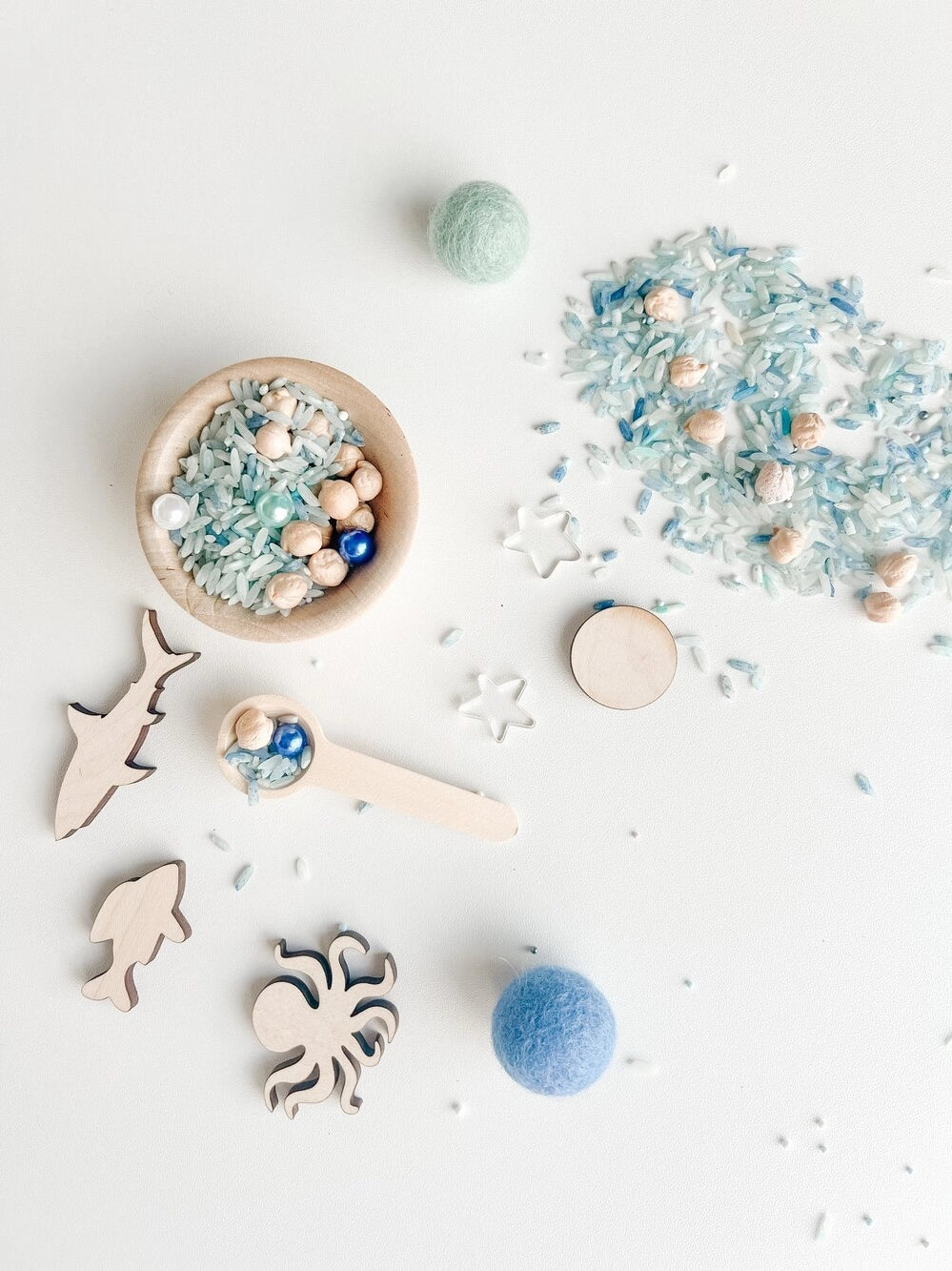 Sensory Kit – Ocean + Sea – Pour + Play Jar