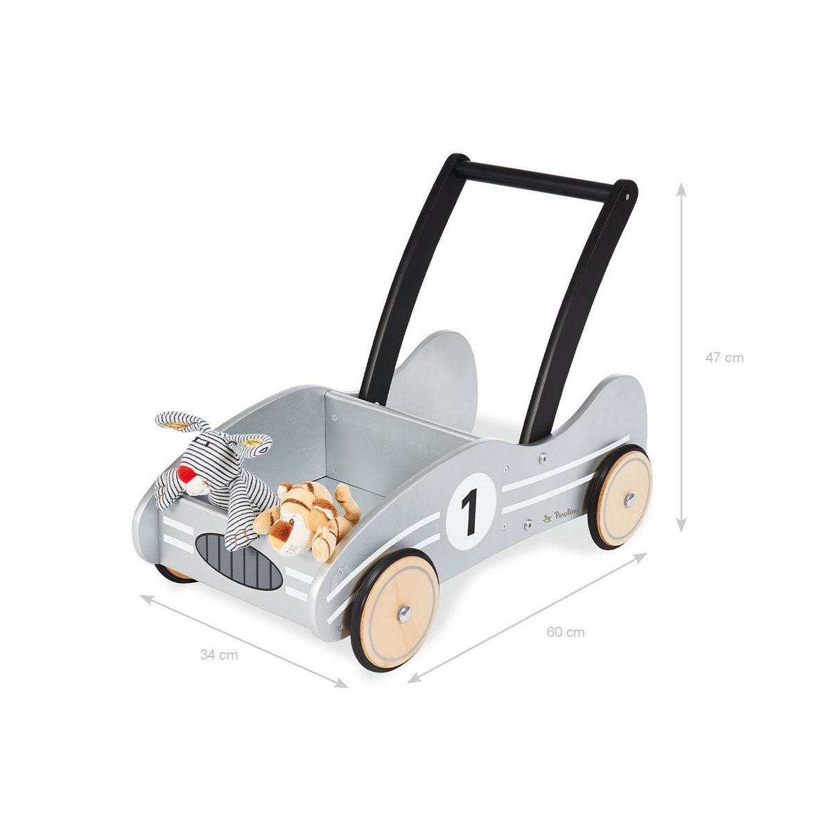 Learning walker 'Kimi', silver