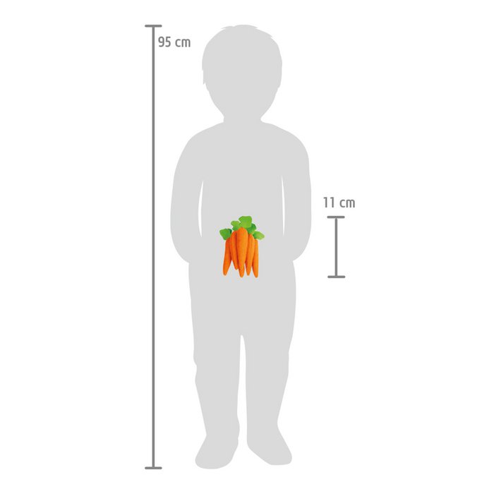 Felt Carrots