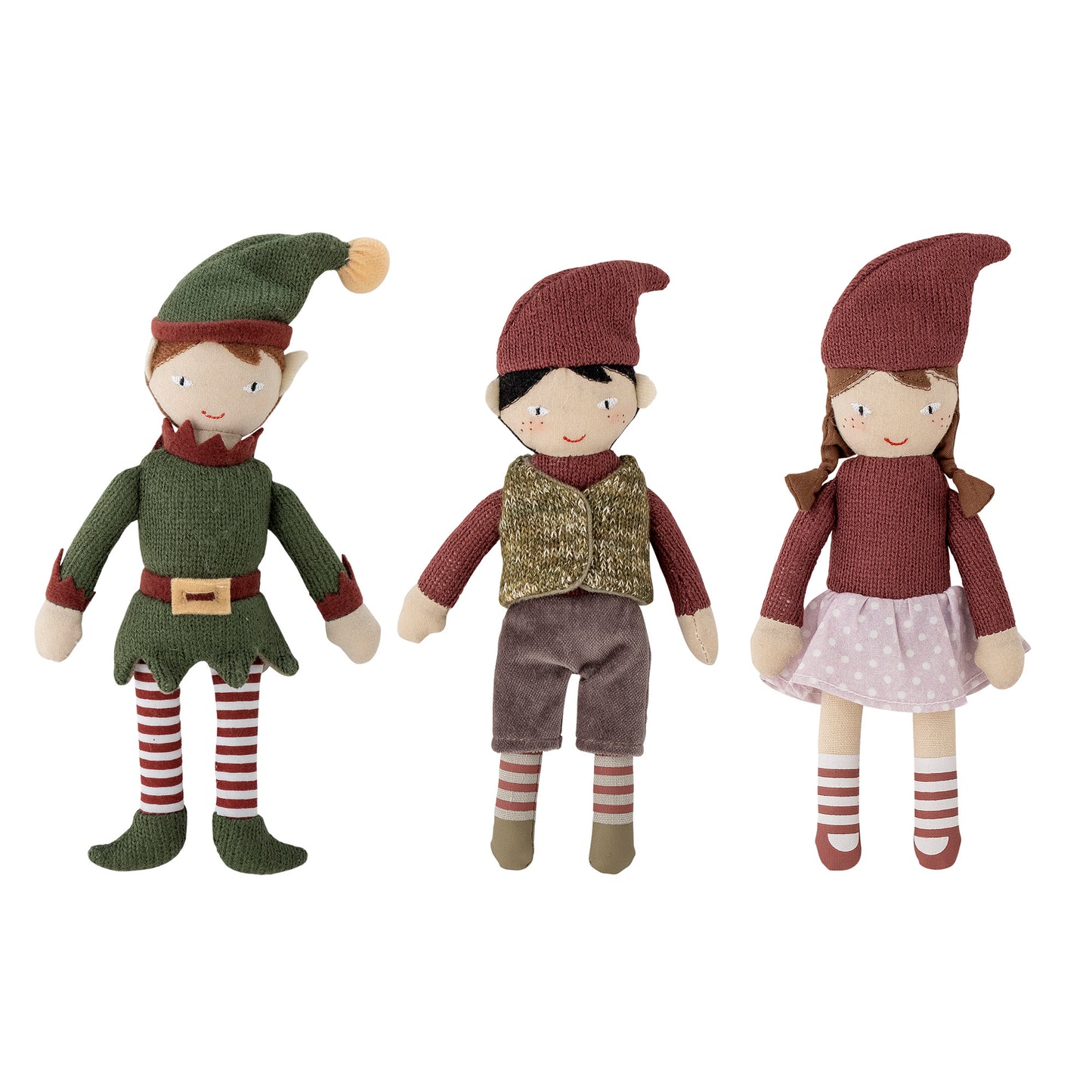 Linen Elves, plush toys, ADVENT CALENDAR FILLERS